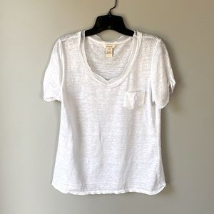 White Linen Sundance shirt Size M